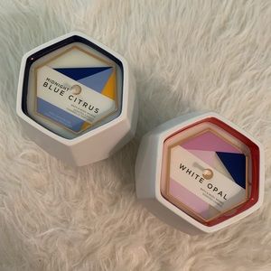 Bath and Body Works Single Wick Geo Candles